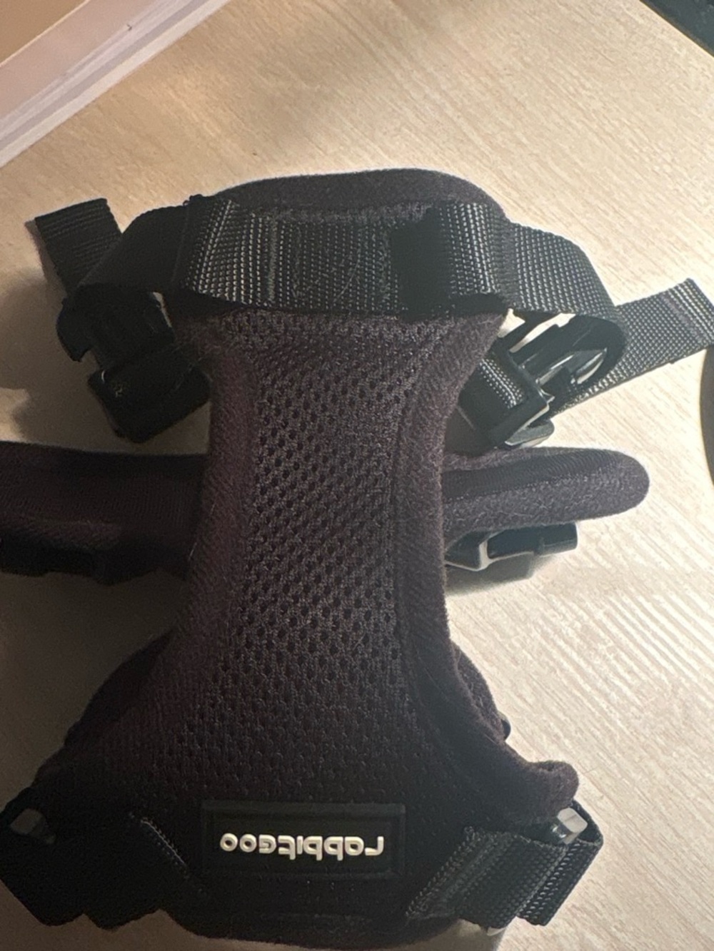Black Cat Harness- XS Size Tag